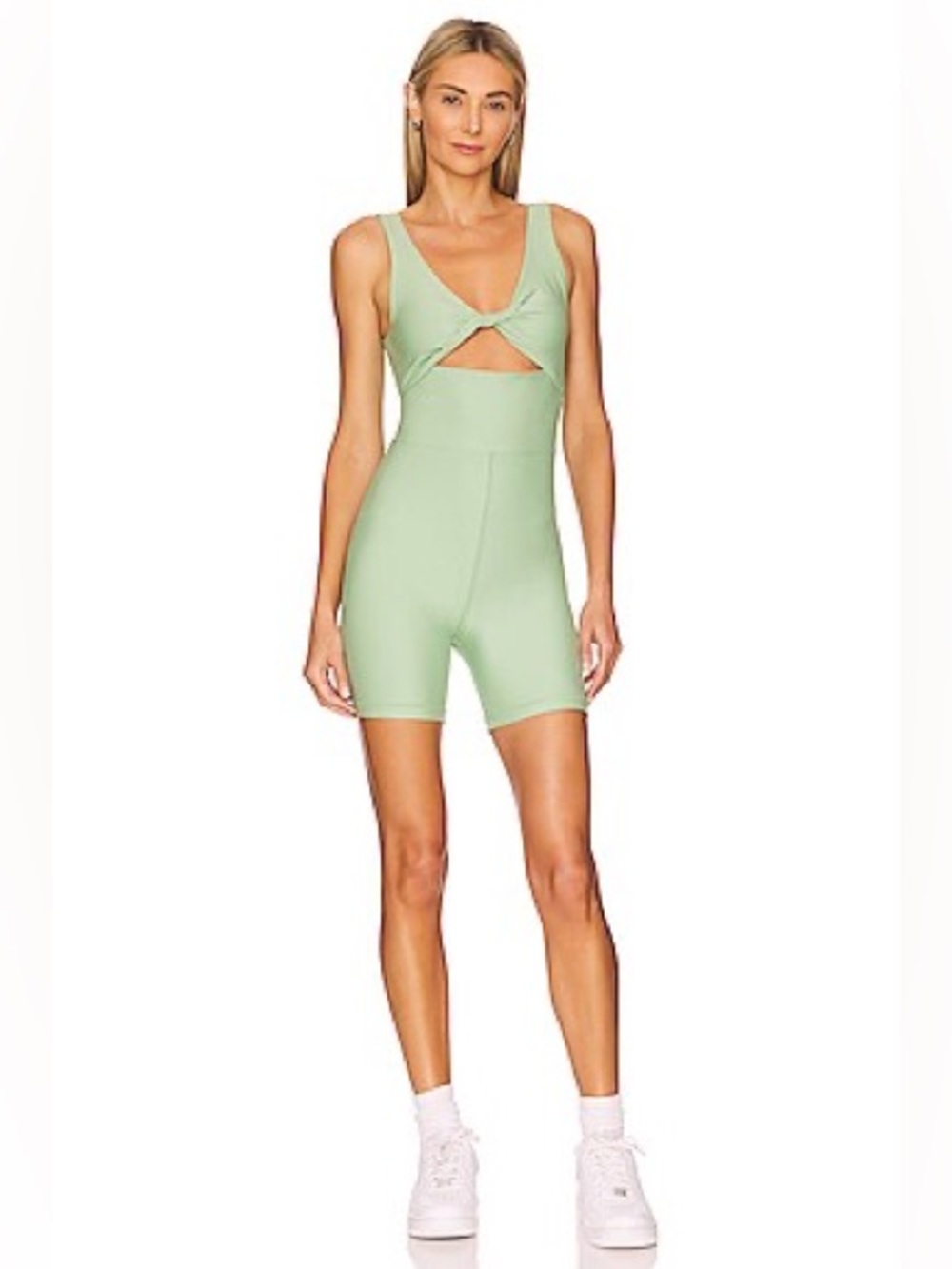 WeWoreWhat Twist Cutout Romper